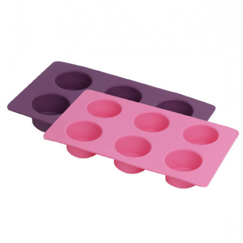 Silicone 6-cup muffin cake mould