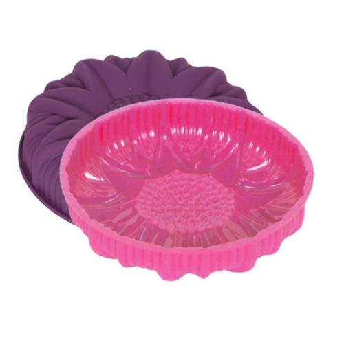 Silicone Sun Flower Cake Mold Party Cake Bread Pan Non-stick Bakeware