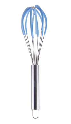 Silicone dipped whisk with S/S handle,Very Sturdy Kitchen Stainless Steel Whisk