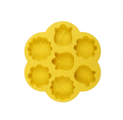 Silicone Flower Shape Cake Mold Baking Pan Jelly Pudding Ice Cube Mold DIY Soap Mold