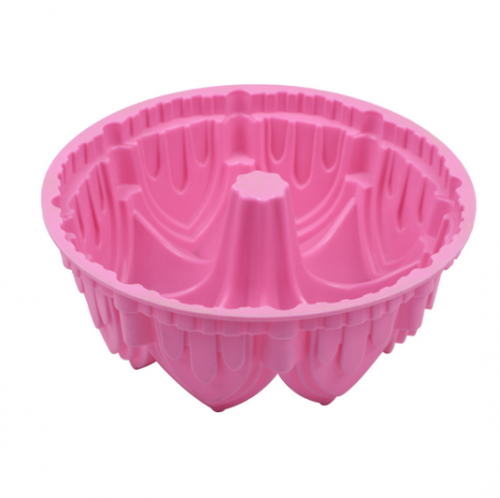 Silicone castle shape cake mould