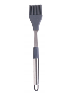 Silicone brush with SS tube handle