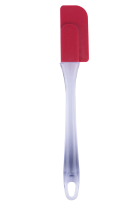 Silicone spatula with PS handle