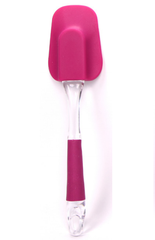 Silicone spatula turner with PS and TPR handle