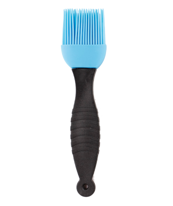 S shape silicone brush with PP handle