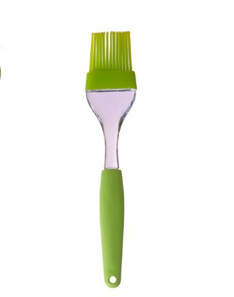 Silicone brush with TPR handle