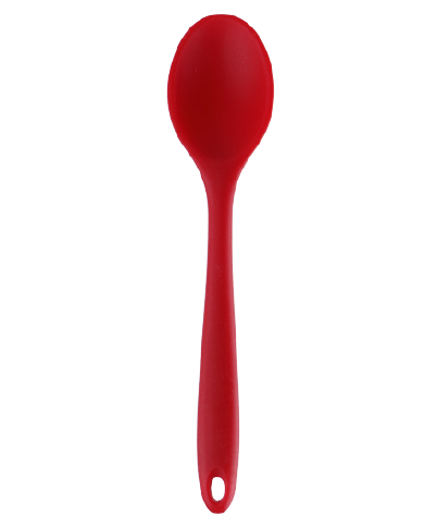 Silicone spoon with nylon insert