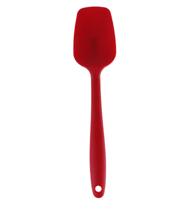 Silicone spatula with nylon insert