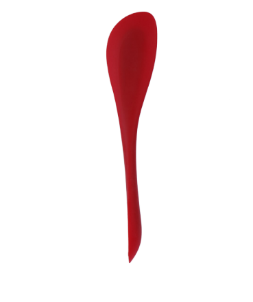 Silicone double spatula with nylon insert