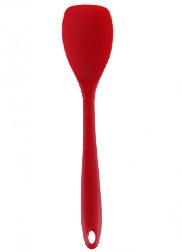 Silicone salad spoon with nyloninsert