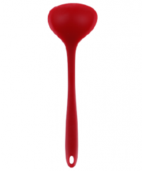 Silicone mini soup ladle with nylon insert