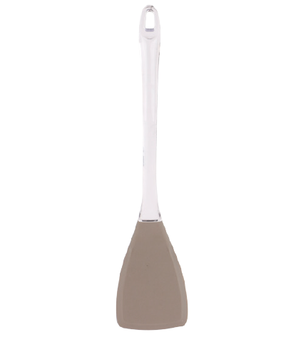 Silicone turner with PS handle