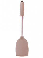 Silicone turnerr with stainless steel handle silicone tube