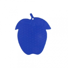 Silicone apple shape pot mat