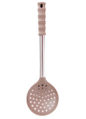 Silicone skimmer with stainless steel handle silicone tube
