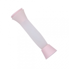 Silicone decorating pen with holder