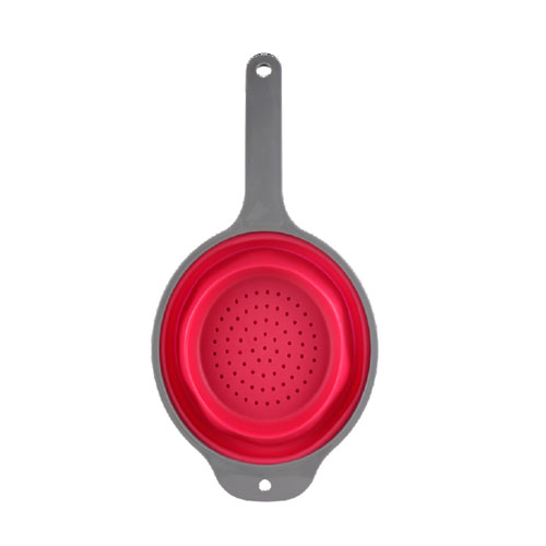 Silicone collapsible strainer Collapsible Silicone Colanders and Strainers Pasta Vegetable/Fruit Kitchen Mesh Strainers