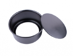 7 Inch Carbon Steel round Cake Pan with Removable Bottom