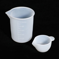 silicone measuring cup and mixing cup 2pcs set